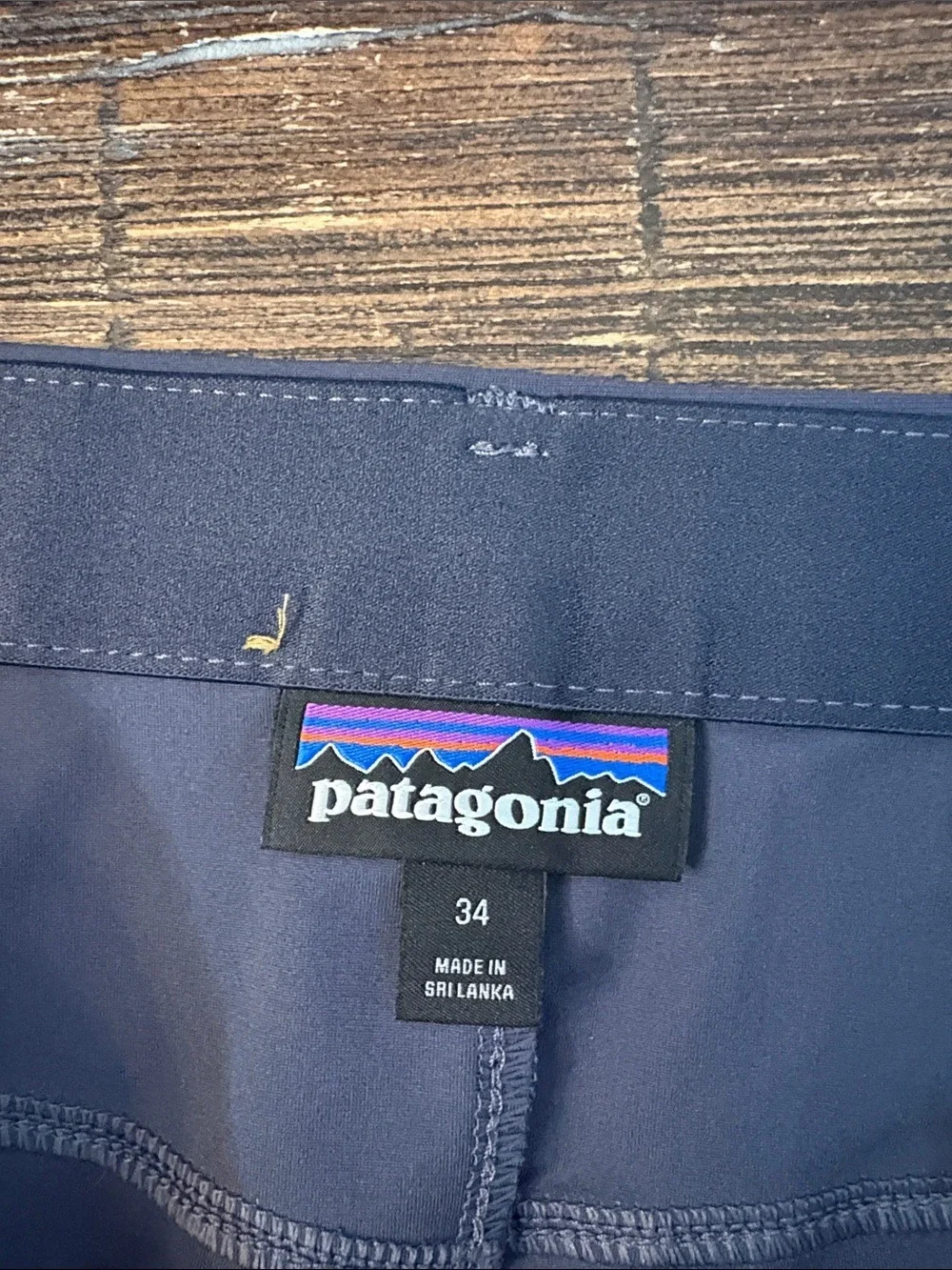 Patagonia Men's Transit Traveler 5-Pocket Pants Smolder Blue Size‎ 34/30